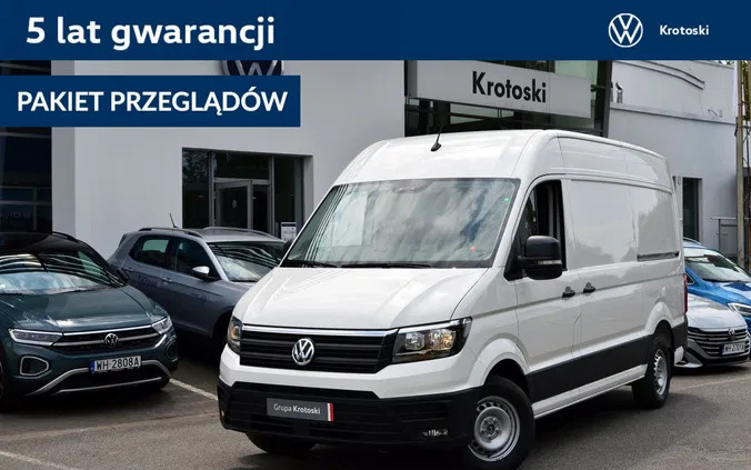 volkswagen crafter łaskarzew Volkswagen Crafter cena 177900 przebieg: 1, rok produkcji 2024 z Łaskarzew